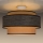 Nadgradni luster GRACE 1xE27/60W/230V kremasta/braon