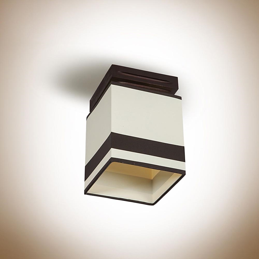 Nadgradni luster GRANADA 1xE14/40W/230V braon