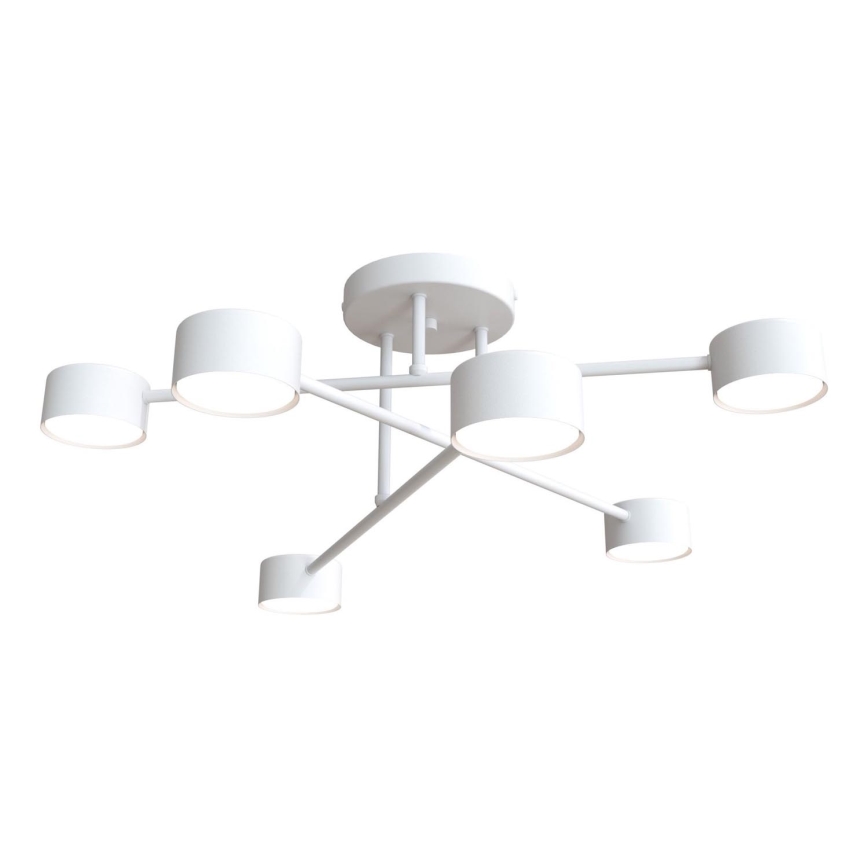 Nadgradni luster HALO 6xGX53/8W/230V bela