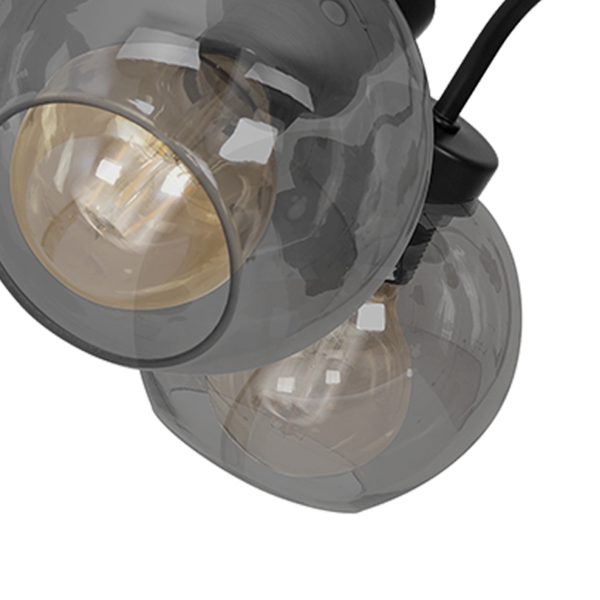 Nadgradni luster SOFIA 5xE27/60W/230V crno