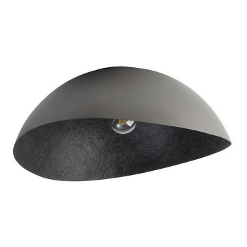 Nadgradni luster SOLARIS 1xE27/60W/230V pr. 33 cm srebrno/crno
