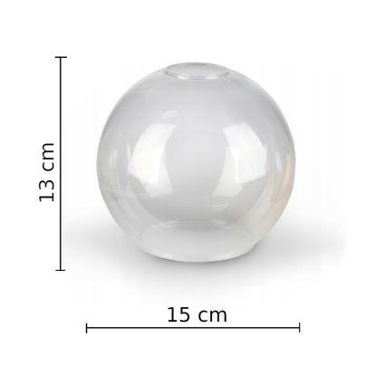 Nadgradni luster STAR 3xE27/60W/230V crno/prozirna