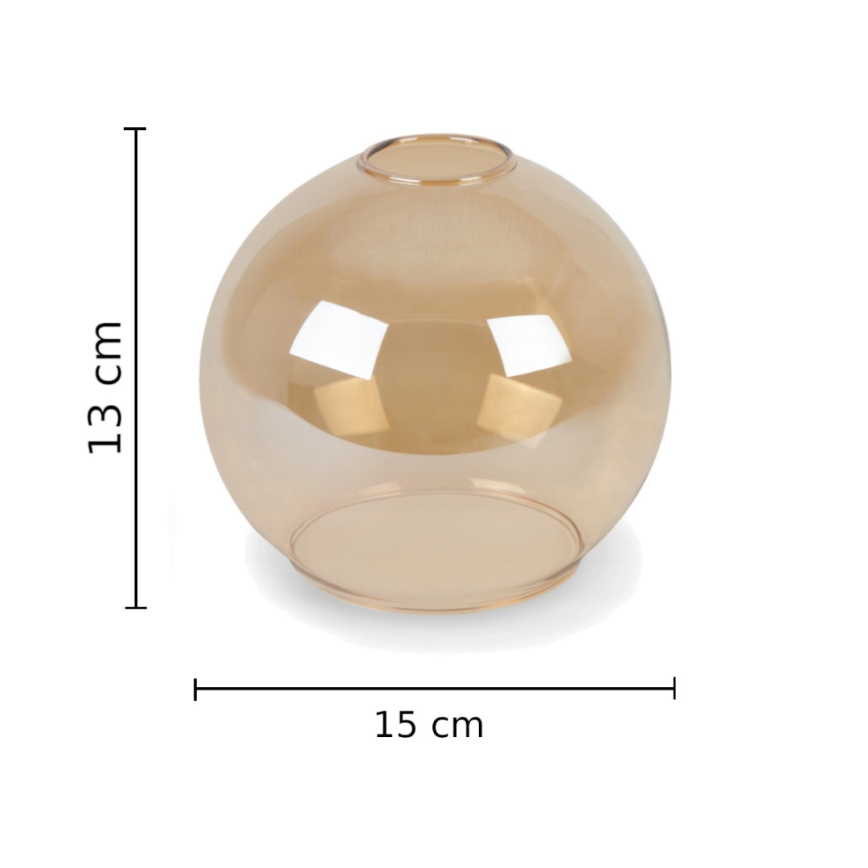 Nadgradni luster STAR 5xE27/60W/230V crno/dimno bež