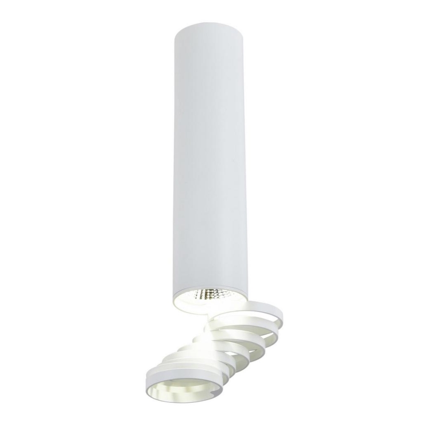 Nadgradni luster TUBA 1xGU10/50W/230V bela