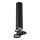 Nadgradni luster TUBA 1xGU10/50W/230V crno