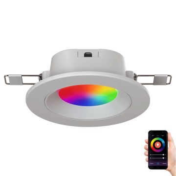 Nanoleaf - LED RGBW Prigušiva ugradbena lampa ESSENTIALS LED/6W/230V 2700-6500K CRI 90 Wi-Fi