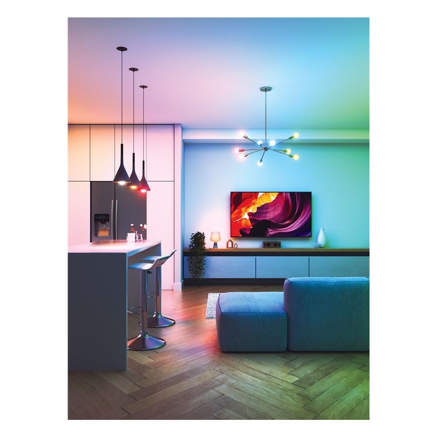 Set 3x LED RGBW Prigušiva sijalica ESSENTIALS A60 E27/8,5W/230V CRI 90 2700-6500K Wi-Fi - Nanoleaf