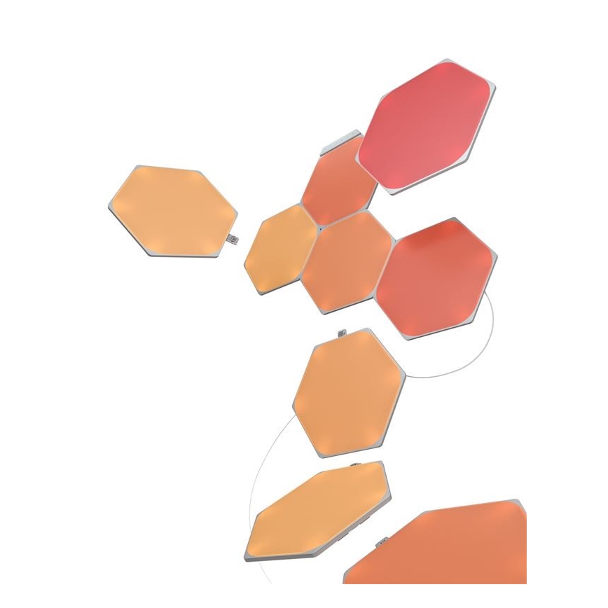 Nanoleaf - Set 9x LED RGB prigušiva panel SHAPES HEXAGON LED/2W/230V 1200-6500K Wi-Fi