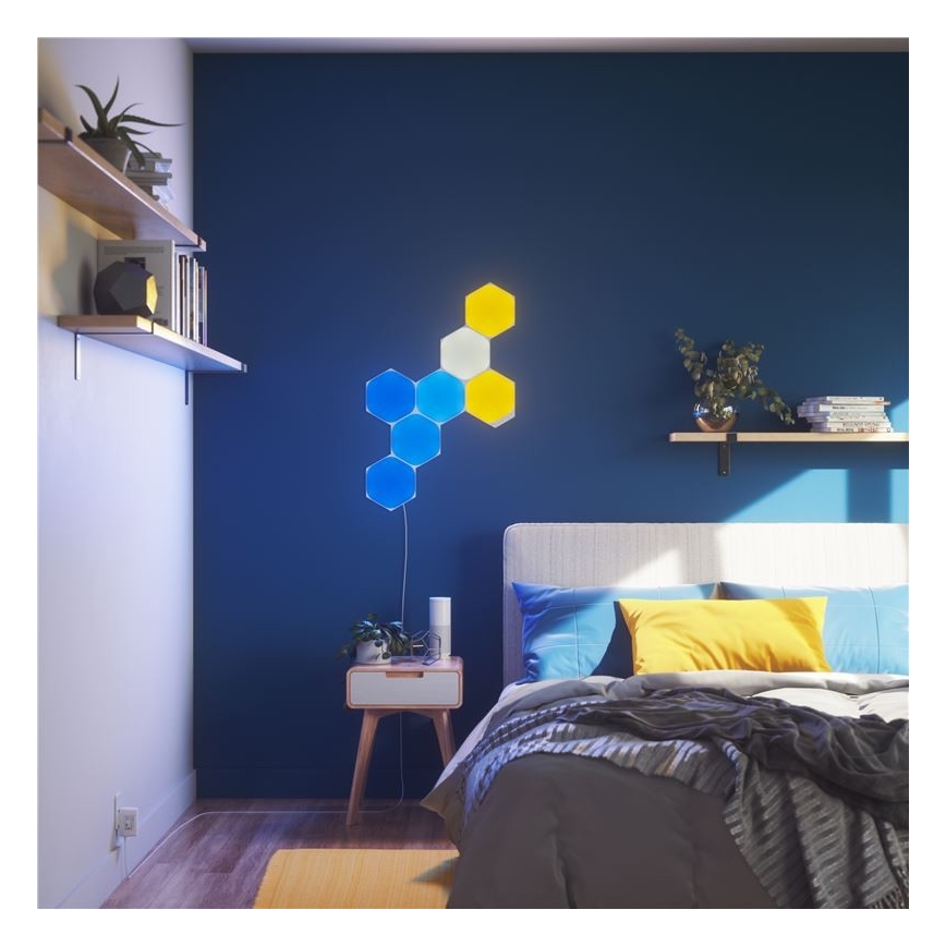 Nanoleaf - Set 9x LED RGB prigušiva panel SHAPES HEXAGON LED/2W/230V 1200-6500K Wi-Fi