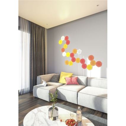 Nanoleaf - Set 9x LED RGB Prigušivi panel SHAPES HEXAGON LED/2W/230V 1200-6500K Wi-Fi