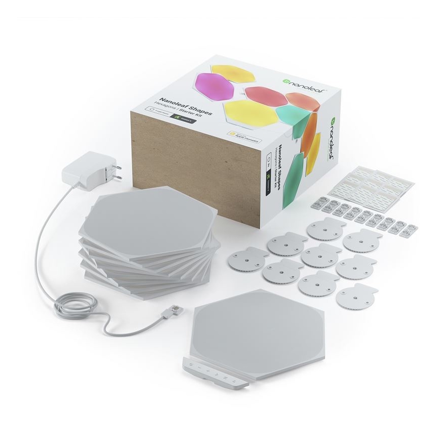 Nanoleaf - Set 9x LED RGB Prigušivi panel SHAPES HEXAGON LED/2W/230V 1200-6500K Wi-Fi