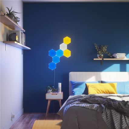 Nanoleaf - Set 15x LED RGB Prigušivi panel LED/2W/230V 1200-6500K Wi-Fi