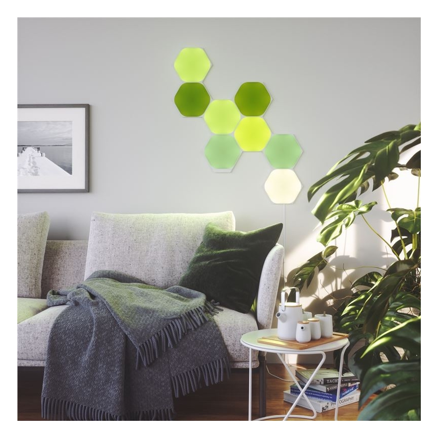 Nanoleaf - Set 15x LED RGB Prigušivi panel LED/2W/230V 1200-6500K Wi-Fi