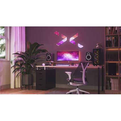 Nanoleaf - Komplet za proširenje 10x LED RGB prigušiva paneli TRIANGLES LED/0,5W/230V Wi-Fi
