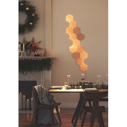 Nanoleaf - Komplet 13x prigušiva LED panel HEXAGONS LED/2W/230V Wi-Fi