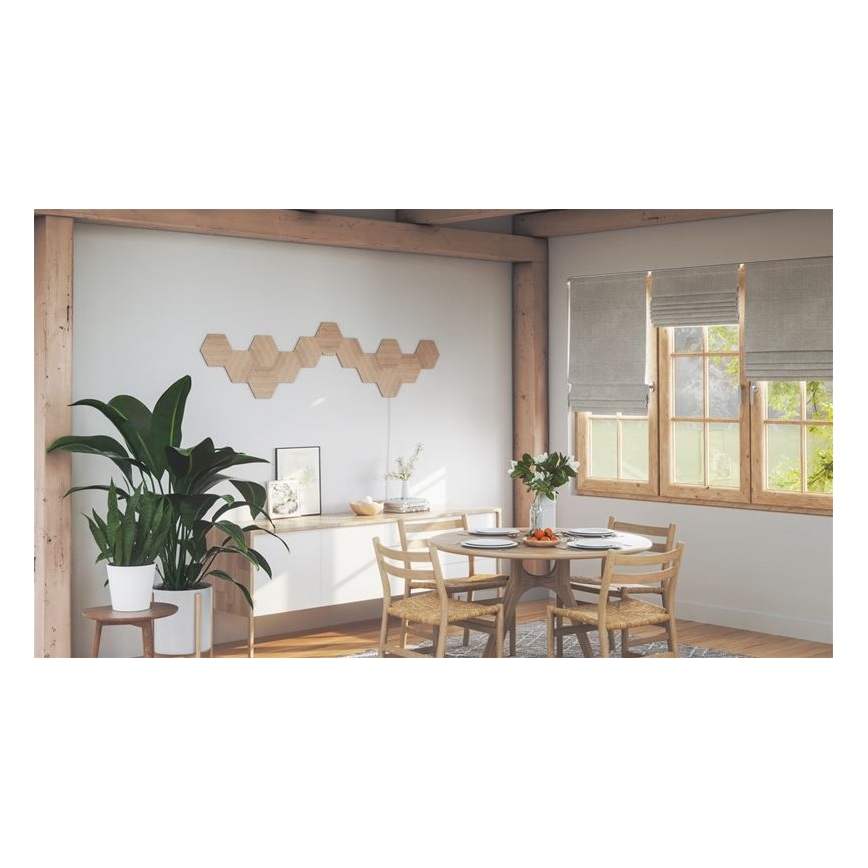 Nanoleaf - Komplet 13x prigušiva LED panel HEXAGONS LED/2W/230V Wi-Fi