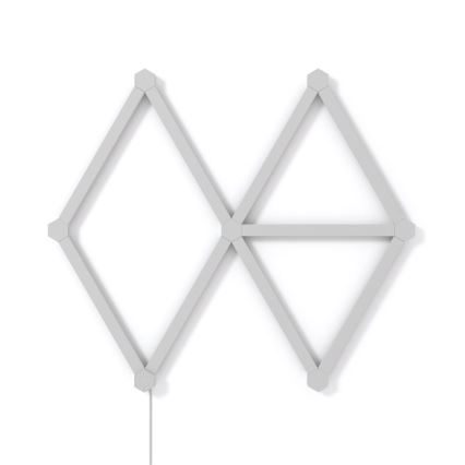 Nanoleaf - Set 9x LED RGBW Prigušiva lajsna LINES LED/2W/230V 1200-6000K Wi-Fi