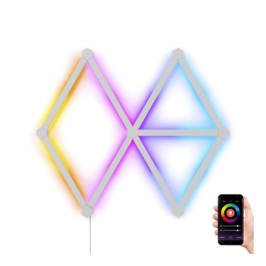 Nanoleaf - Set 9x LED RGBW Prigušiva lajsna LINES LED/2W/230V 1200-6000K Wi-Fi
