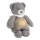 Nattou - Igračka za uspavljivanje sa melodijom i svetlom SLEEPY BEAR 4u1 sivo