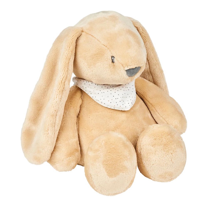 Nattou - Igračka za uspavljivanje sa melodijom i svetlom SLEEPY BUNNY 4u1 braon