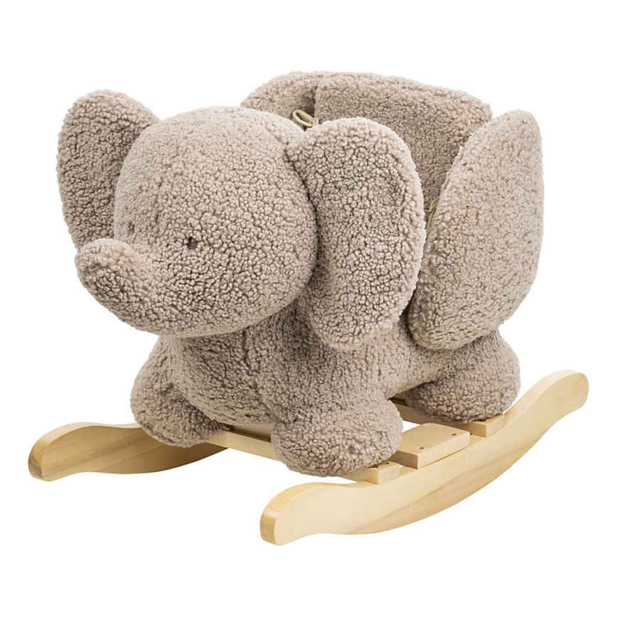 Nattou - Njihalica TEDDY slon braon