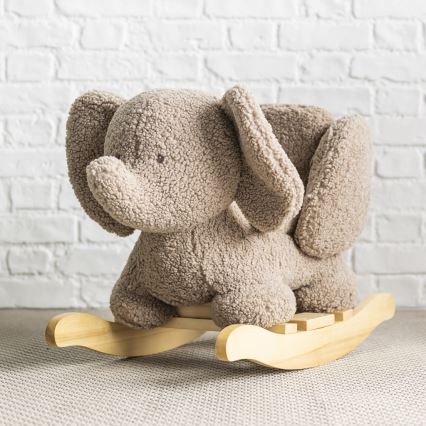 Nattou - Njihalica TEDDY slon braon