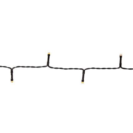 LED spoljašnje božićne lampice 96xLED/7 funkcija/3xAA 7,7m IP44 topla bela