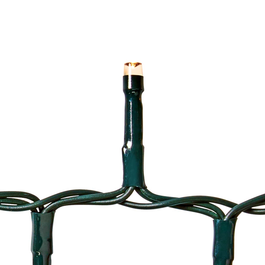 LED spoljašnja božićna girlanda 400xLED/7 funkcija 11m IP44 topla bela