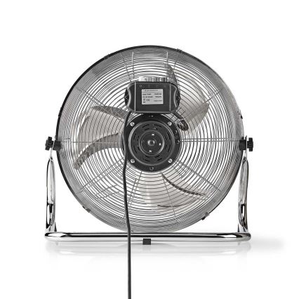 Podni ventilator 80W/230V sjajni hrom