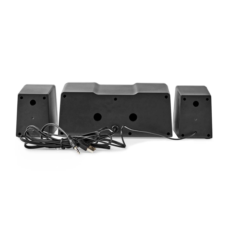 LED gejmerski zvučnici 48W/5V