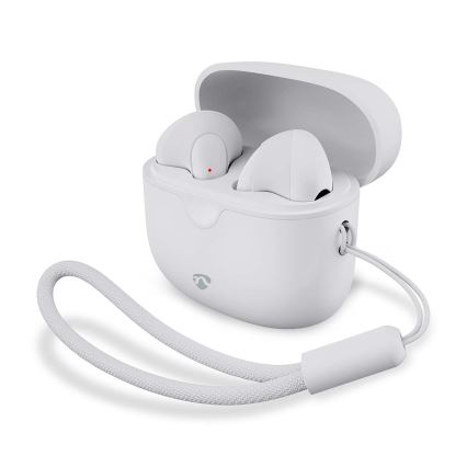 Bežične slušalice 250 mAh + 2x 30 mAh bela