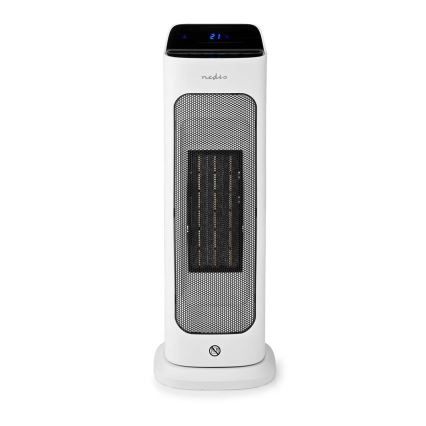Ventilator sa sa keramičkim grejačem Smartlife 1400/2000W/230V Wi-Fi Tuya + Daljinski upravljač
