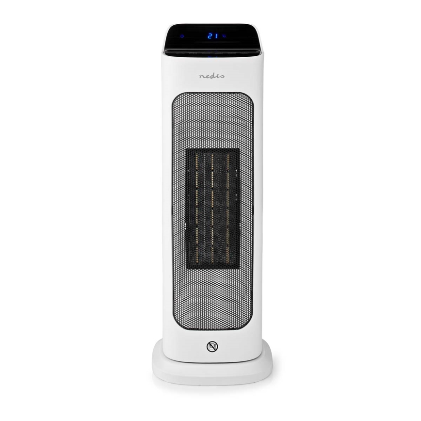 Ventilator sa sa keramičkim grejačem Smartlife 1400/2000W/230V Wi-Fi Tuya + Daljinski upravljač