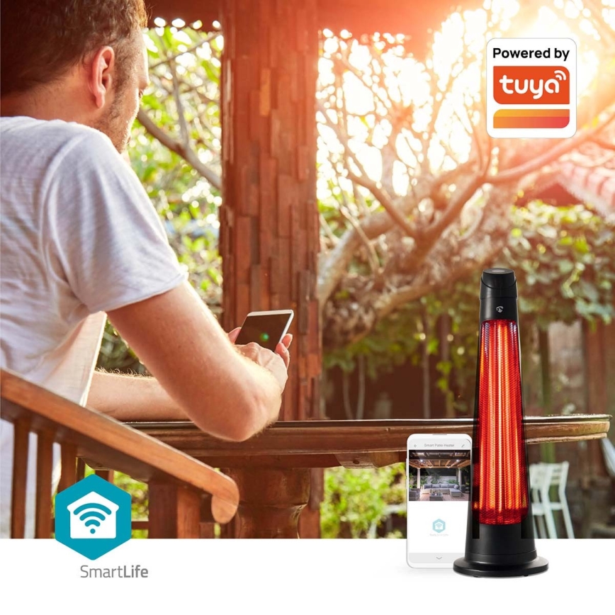 Spoljašnja grejalica SmartLife 600/1200W/230V Wi-Fi Tuya IP24