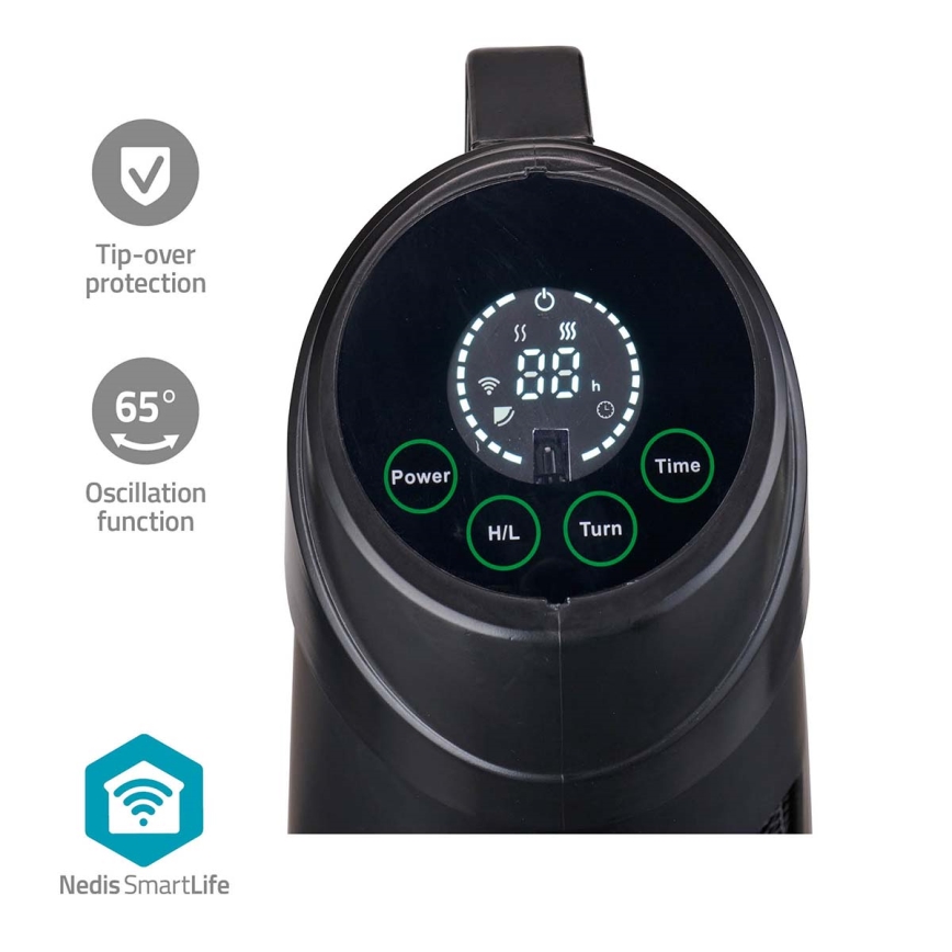 Spoljašnja grejalica SmartLife 600/1200W/230V Wi-Fi Tuya IP24