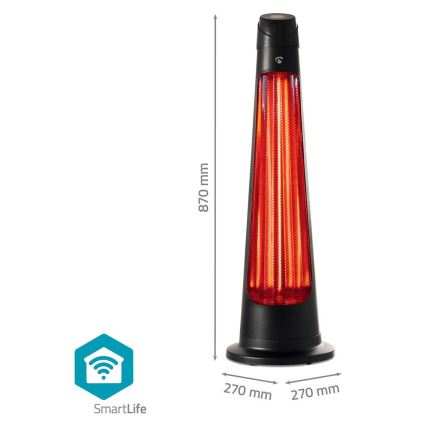 Spoljašnja grejalica SmartLife 600/1200W/230V Wi-Fi Tuya IP24