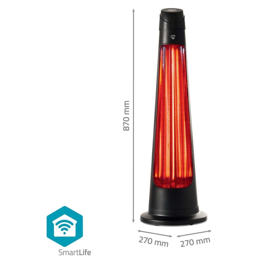 Spoljašnja grejalica SmartLife 600/1200W/230V Wi-Fi Tuya IP24