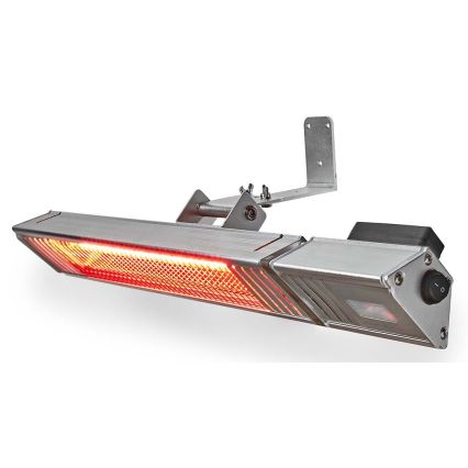 Spoljni električni grejač 2000W/230V IP65 + daljinski upravljač.