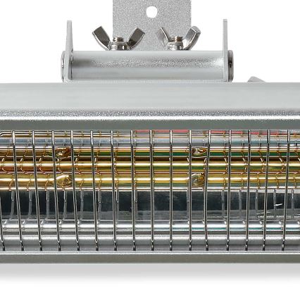 Spoljni električni grejač 2000W/230V IP65 + daljinski upravljač.