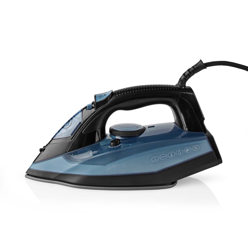 Pegla na paru 2600W/230V crno/plava