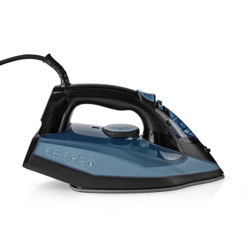 Pegla na paru 2600W/230V crno/plava