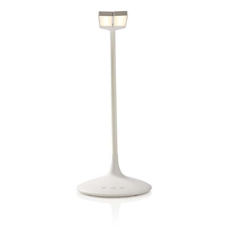 LED prigušiva stona lampa LED/6W/5V 2200 mAh bela