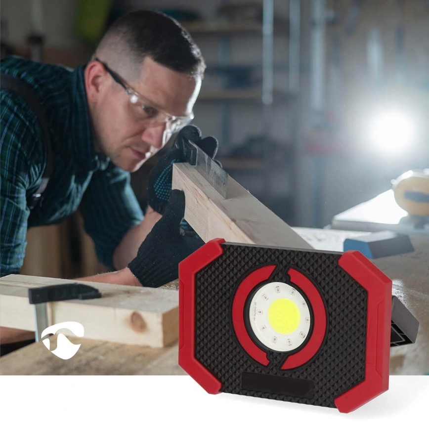 LED Prigušivi punjivi reflektor sa power bankom LED/10W/3000 mAh IPX2