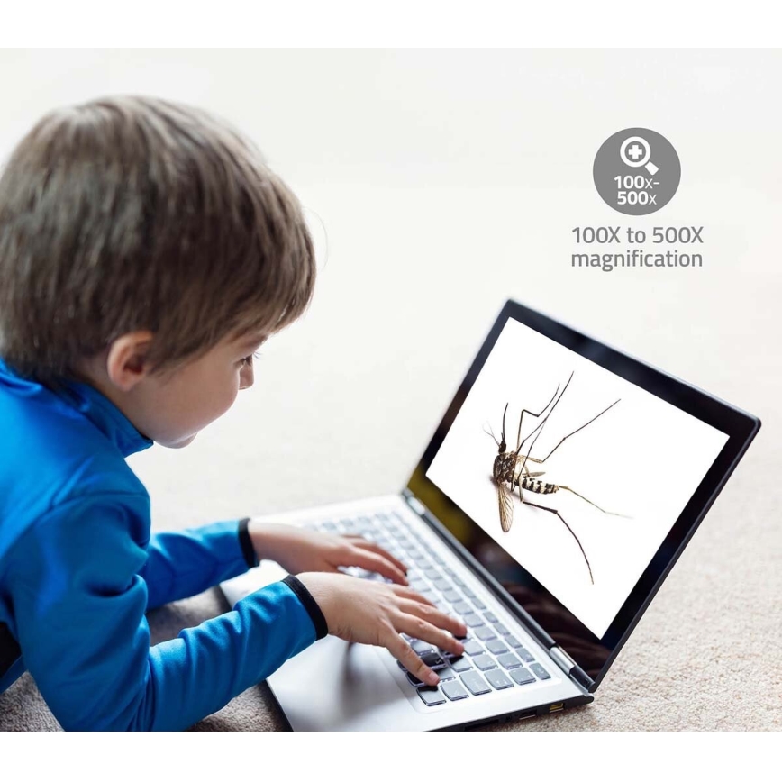 Mikroskopska punjiva digitalna kamera 1080p 30fps 48MP 1000 mAh