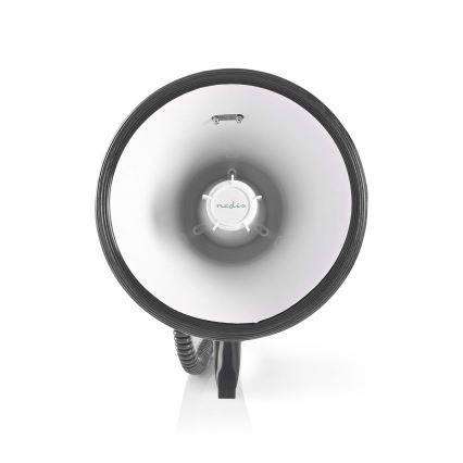 Megafon sa eksternim mikrofonom USB 25W/8xC bela/crno