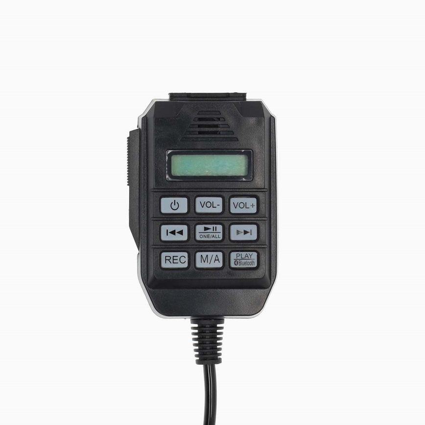 Megafon sa eksternim mikrofonom USB 25W/8xC bela/crno