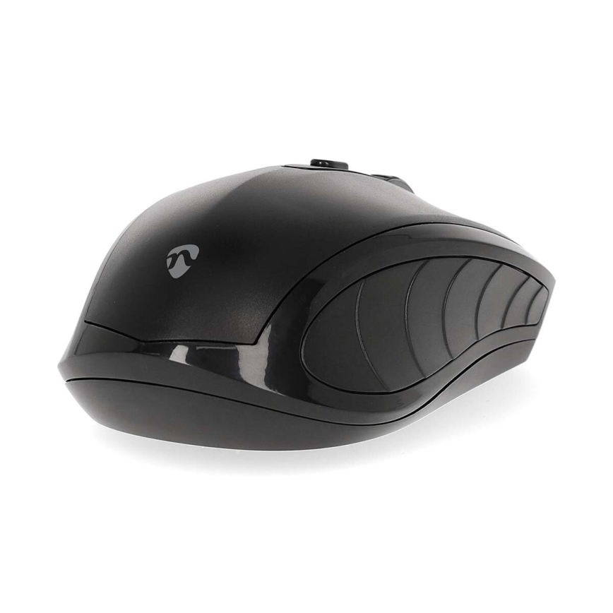 Bežični miš 800/1200/1600 DPI 2xAAA crno