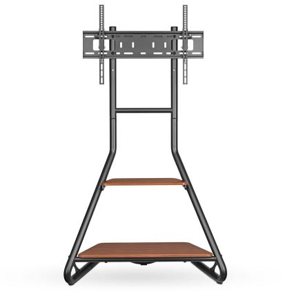 Podni stalak za TV 37-75" crno/braon