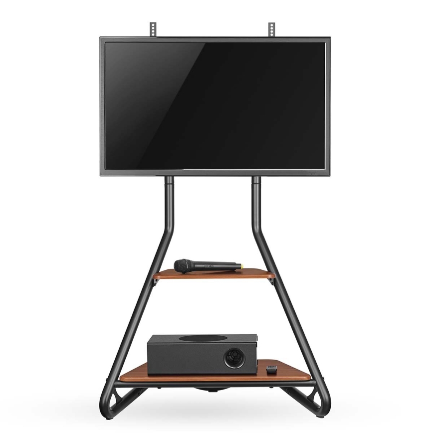 Podni stalak za TV 37-75" crno/braon