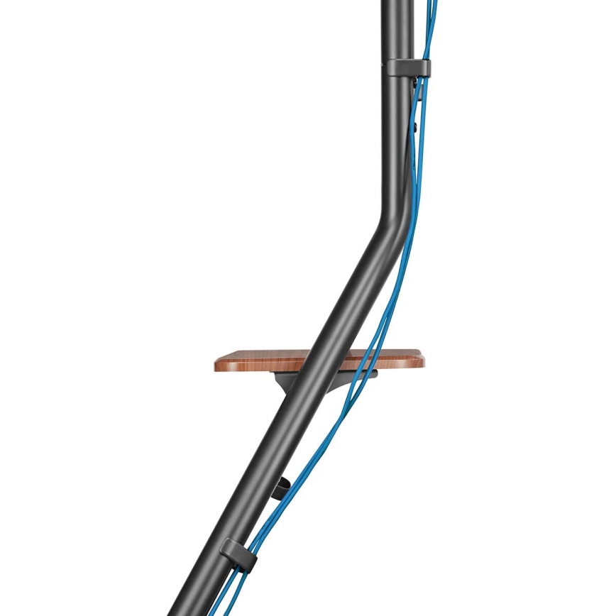 Podni stalak za TV 37-75" crno/braon